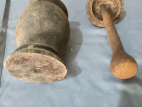 清代中医铁制药捻子