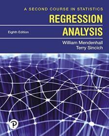 预订 A Second Course in Statistics: Regression Analysis  英文原版 统计学 统计学高级教程  威廉·M.门登霍尔（William M.Mendenhall）