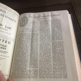 The library association record vol 47 图书馆协会