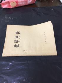 数字用表