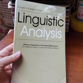 Linguistic   Analysis