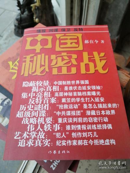 中国秘密战：中共情报、保卫工作纪实