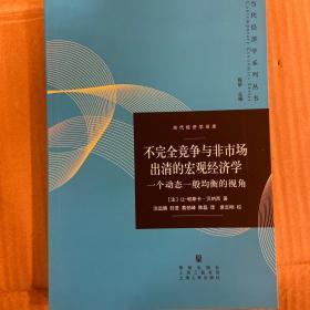 不完全竞争与非市场出清的宏观经济学：一个动态一般均衡的视角