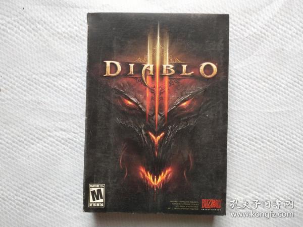 外文原版； The Art of Diablo 盒装【含光盘1张 手册和笔记本各1本  卡片4张 】