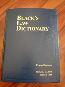 Black's Law Dictionary 10th Edition 《布莱克法律大词典》第10版 英文原版