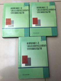最新炼钢新工艺与核心技术操作要点及现场作业全程控制制度实施手册  第2-3-4卷   3本和售缺第1卷  原版内页干净