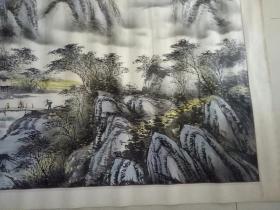 美术家协会会员刘祥山水人家画