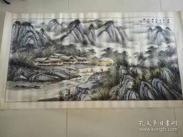 美术家协会会员刘祥山水人家画