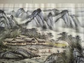 美术家协会会员刘祥山水人家画