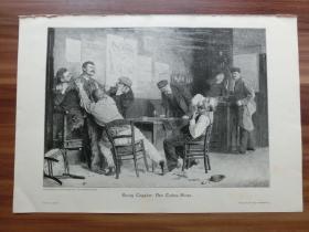 【现货 包邮】1897年《致命的一刀》（Der Todes Stoss） 41*28厘米  货号(602621）