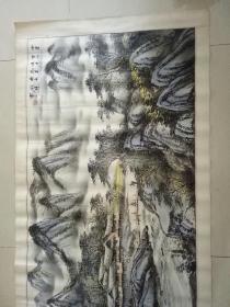 美术家协会会员刘祥山水人家画