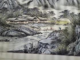 美术家协会会员刘祥山水人家画