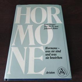 HORMONE（德文原版，大32开硬精装有护封，德语原版）。