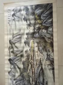 美术家协会会员刘祥山水人家画