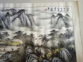 美术家协会会员刘祥山水人家画