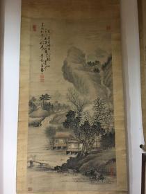 李定安，字静斋，清末西陵（河北易州）画家。山水学六如，工致含蓄，苍润松秀。富收藏，指点胡佩衡临摹历代名家作品，为其启蒙老师。详《历代画史汇传补编》