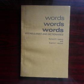 word  word  word  :ⅤOCABULARIES   AND  DICTIONRIES