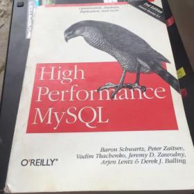 High Performance MySQL Second Edition：Optimization, Backups, Replication, and More