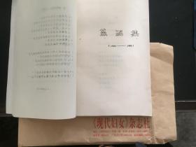 九叶派著名诗人唐祈油印诗集《唐祈诗选》（1937－1984） 约34首作品为1990年正式出版《唐祈诗选》和《九叶集》未收录！