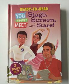 英文原版:READY TO READ  YOU SHOULD MEET  Stage,Screen,and Stars！(3 Books IN 1！)