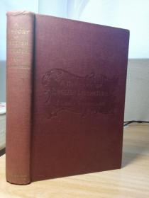 1924年  A HISTORY OF ENGLISH LITERATURE  BY ROBERTSON  19X13CM