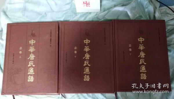 中华唐氏通谱·总卷：全三卷。硬精装