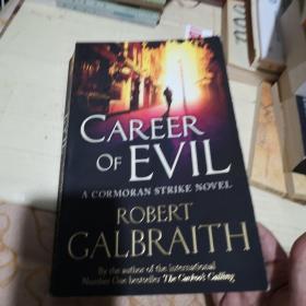 CAREER  OF   EVIL  A  CORMORANT   STRIKE  NOVEL   ROBERT   GALBRAITH