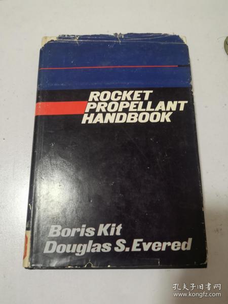 Rocket Propellant Handbook 火箭推进剂手册 英文原版 馆藏书