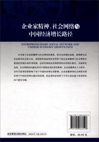 企业家精神、社会网络与中国经济增长路径