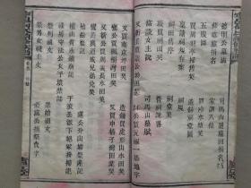 【孔网孤本】1921年（民国10年）线装 木刻 庐江堂 湖南长沙市沩宁 家谱 宗谱《沩宁何氏族谱》16开本卷首一册全+卷18一册全！始祖太一公。