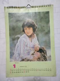 1983年女明星小挂历（缺5月）
