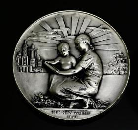 1939年美国章牌协会发行第019号艺术大银章