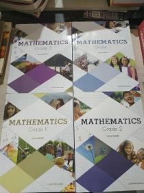 MATHEMATICS Grade 1+MATHEMATICS Grade 2+MATHEMATICS Grade 3+MATHEMATICS Grade K(一.二.三年级数学.幼儿园数学)4本合售(外文)