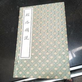 《经络图说》【16开 1函装折叠装） 彩绘十四经穴图  据明崇祯庚午(1630)年刻本影印】见描述