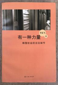 有一种力量：转型社会的法治细节