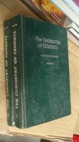 THE CHEMISTRY OF CEMENTS（水泥化学)1 2（精装）16开  两册合