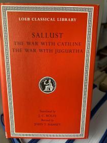 The War with Catiline; The War with Jugurtha.  Loeb Classical Library