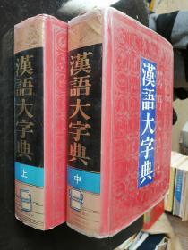 汉语大字典上中册