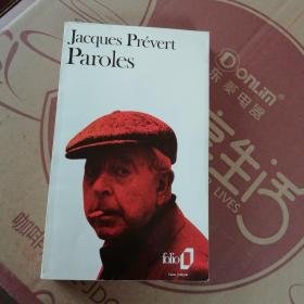 Jacques Prévert / Paroles / Prevert 雅克·普雷维尔诗集 《话语集》法文原版