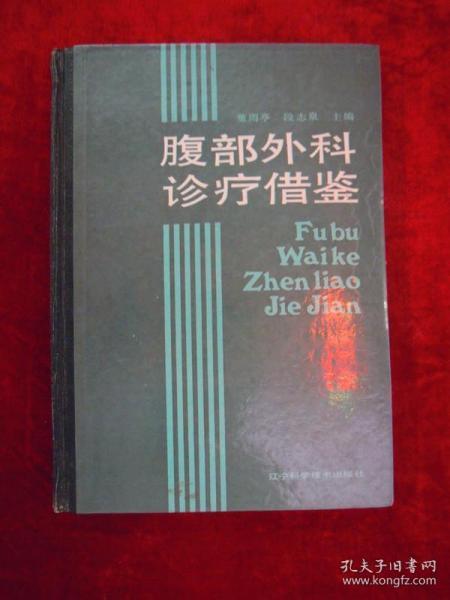 腹部外科诊疗借鉴（印量8011册）（一版一印）