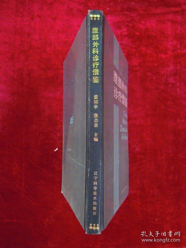 腹部外科诊疗借鉴（印量8011册）（一版一印）