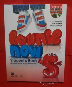 Bounce Now ：Student’s Book Starter   附CD 未拆塑封 Student’s Book Starter Includes Home Study Worksheets