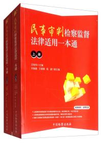 民事审判检察监督法律适用一本通（套装上下册）