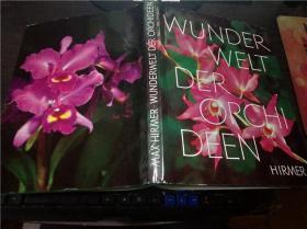 英法德意等外文原版 WUNDERWELT DER ORCHIDEEN  大16开硬精装