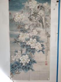 著名工笔画家 刘西林 工笔画鸟作品一副（保真）