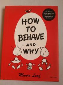 英文原版精裝：How to Behave and Why