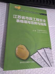 江苏省市政工程安全表格填写范例与指南【有破损】