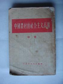 中国农村的社会主义高潮【中册】