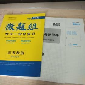 【样书】2020年微题组 专注一轮总复习 高考政治