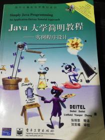 Java大学简明教程：实例程序设计